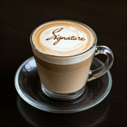 Signature latte